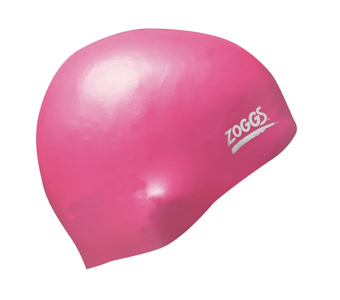 Zoggs Easy Fit Silicone Swim Cap Pink