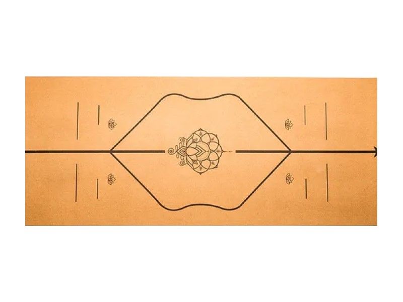Sakshi Cork Top And Natural Tree Rubber Base Yoga Mat - Transform