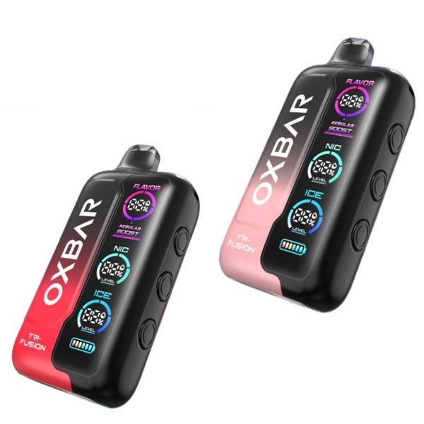 Oxbar Tri-Fusion 50000 Puffs Disposable Vape - Flavor Combo (Pack of 2)