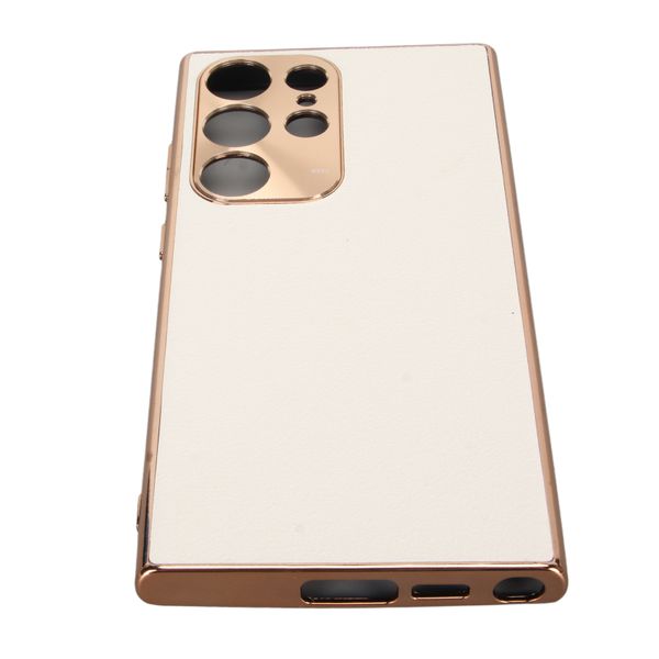 Shockproof Scratch Resistant Leather Case for Galaxy S23 Ultra