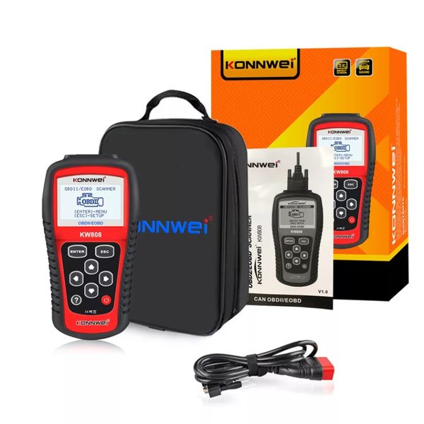 KW808 OBD2 EOBD Automotive Scanner Automotive