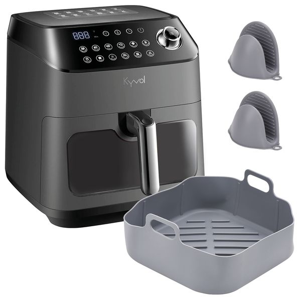 Kyvol Epichef AF600 5.7L Smart WiFi Air Fryer and Silicone Pot