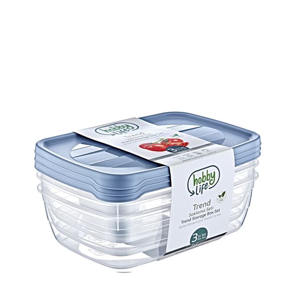 Trend Rectangular Storage Box 3 x 2 L
