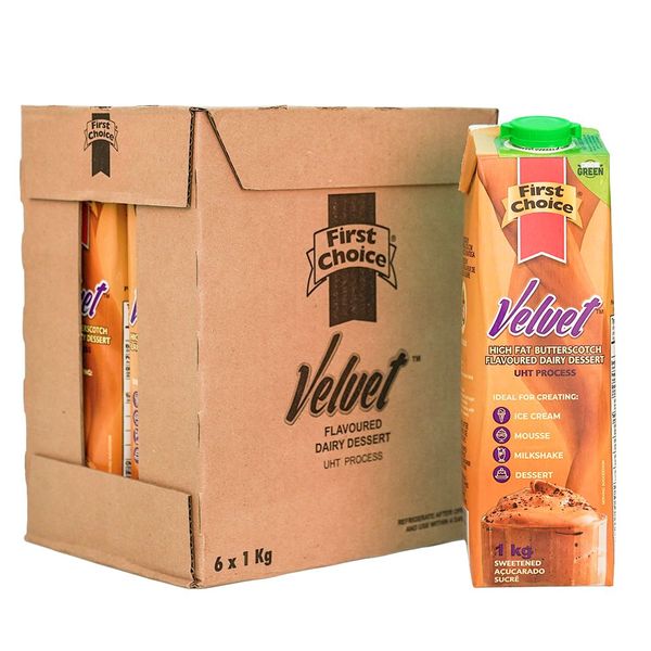 First Choice Velvet - Butterscotch Flavoured Dairy Dessert