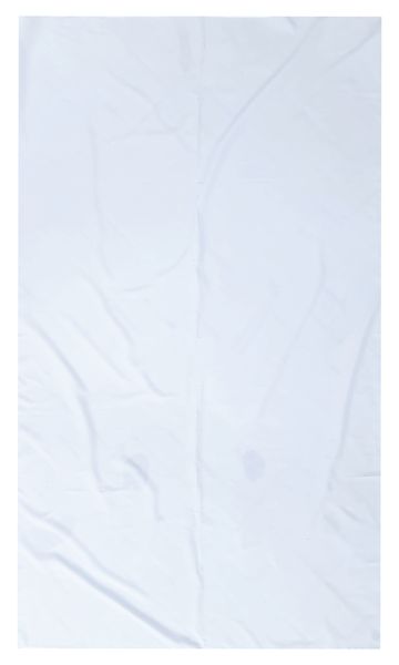 White Plain Rectangular Table Cloth Mini Mat 6-8 Seater 150 x 250cm