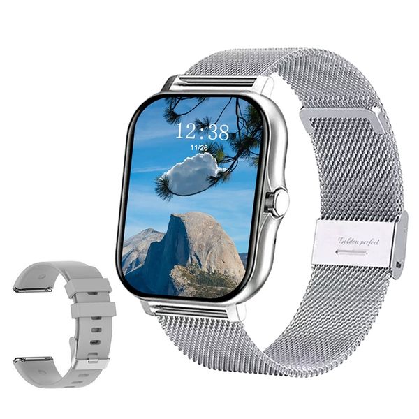 Golden Perfect Men's Sports Smartwatch: Ultimate Health &amp; Fitness Tracker
