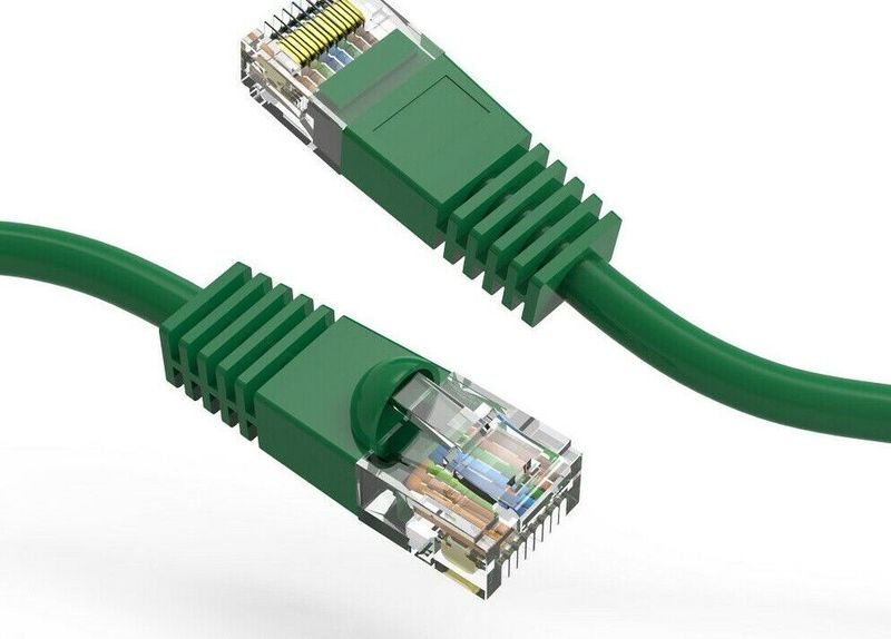 Sf/Utp Lan Network Cable - Green image