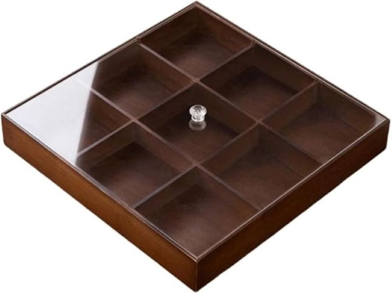 Best Tech Online Divided Wooden Tray