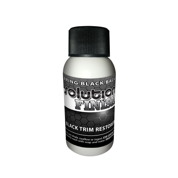 Solution Finish - Black Trim Restorer - 30ml