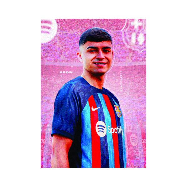 Pedri FC Barcelona - A1 poster
