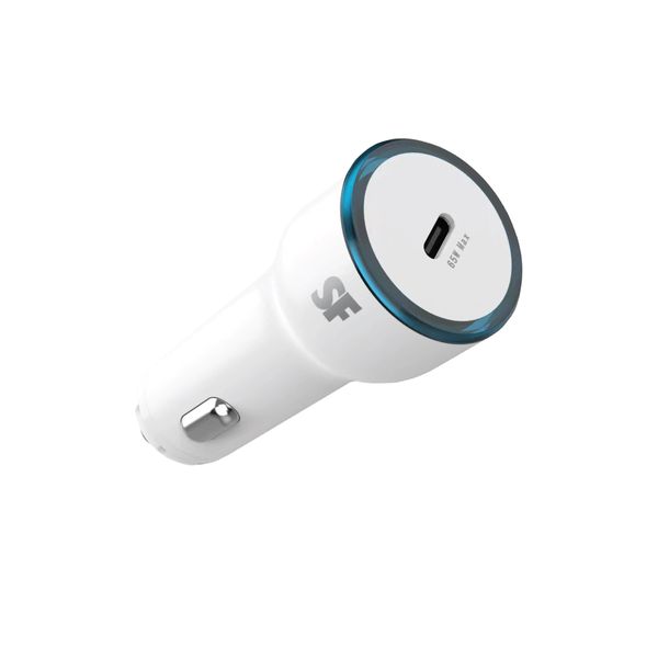 Premium Ultra-Fast Car Charger &amp; Type-C Cable | 65W Rapid Charger | Sup Fly