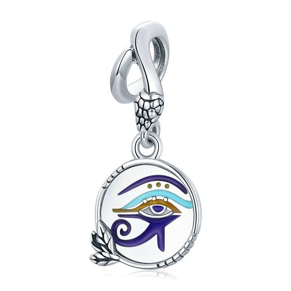 Charms Forever 925 Sterling Silver Eye of Horus Charm by ASR