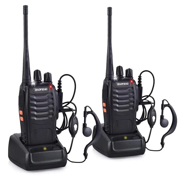 5W Handheld Uhf400-470MHZ Ham Portable 3-5km Long Range Walkie Talkie