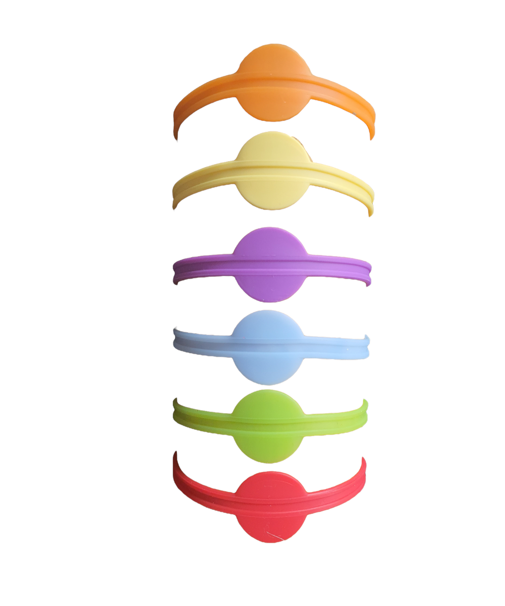 Glass Marker Silicon Wrap around set of 6 Shop Today. Get it Tomorrow!