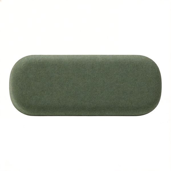 Fashionable Portable PU Eyeglass Case With Flip Cover Design