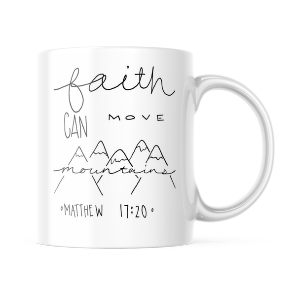Faith Printed Coffee Mug