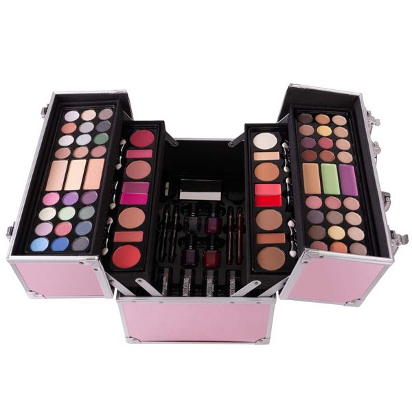 Professional cosmetic 91 Piece Makeup Kit - Rose Pink