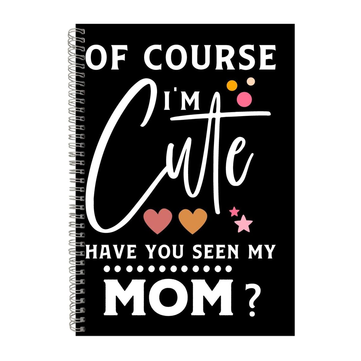 Im Cute A4 Notebook Spiral Lined Trendy Notepad Baby Gift Idea 302
