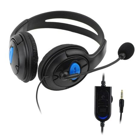 Gaming Headphones Ps4 Compatible With Built In Mic Buy Online In South Africa Takealot Com