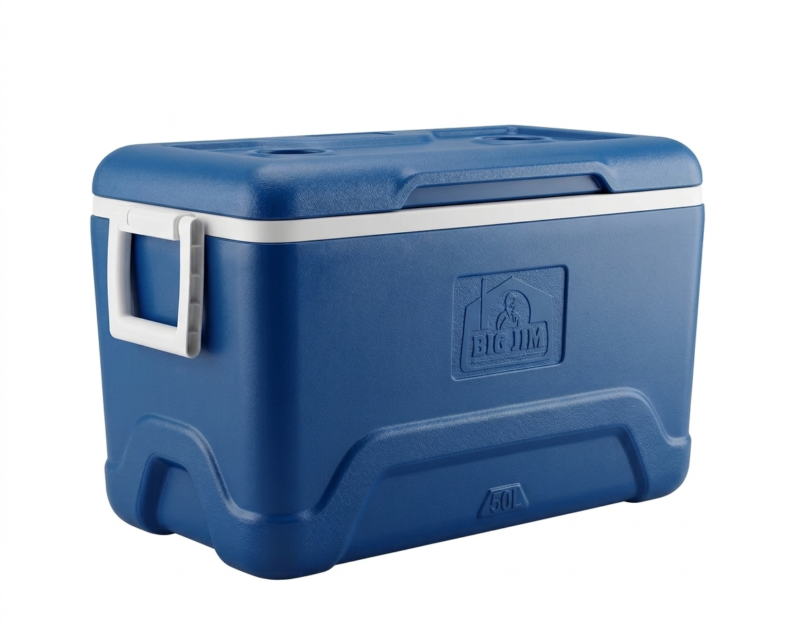 Big Jim 50L Cooler Box - Large Insulated Ice Chest (Blue) | Shop