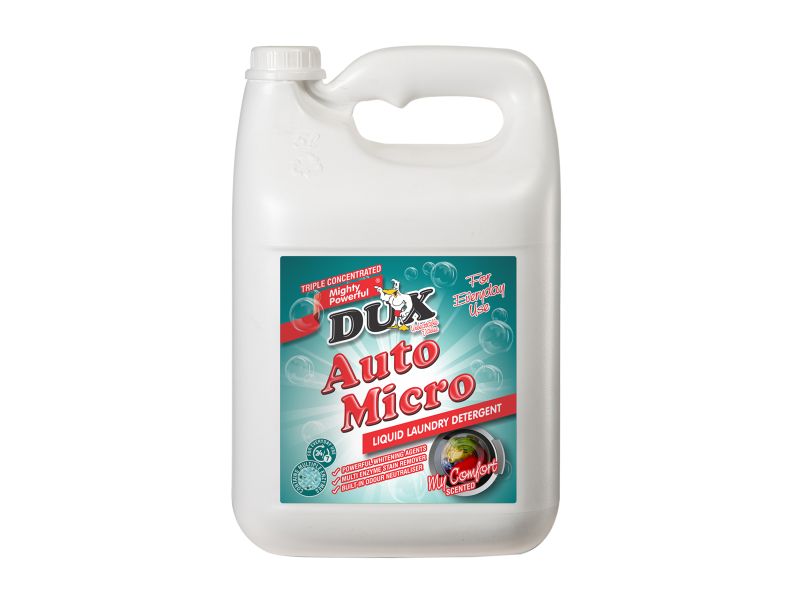 Dux Auto Micro Liquid Laundry Detergent Everyday Wash 4x5L