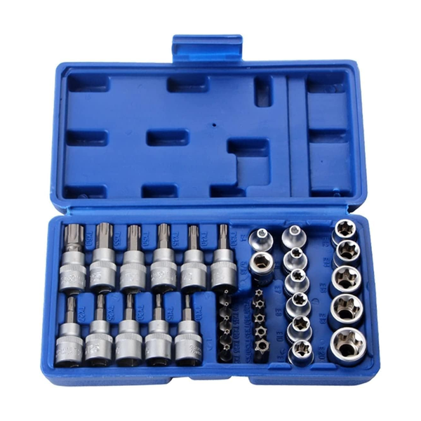 34PC Socket Wrench Set - Durable &amp; Versatile