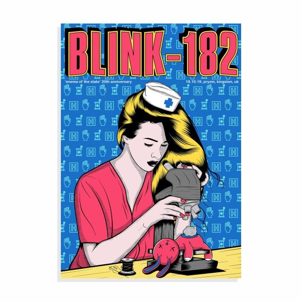 BLINK182 Enema Of The State Poster Shop Today. Get it Tomorrow