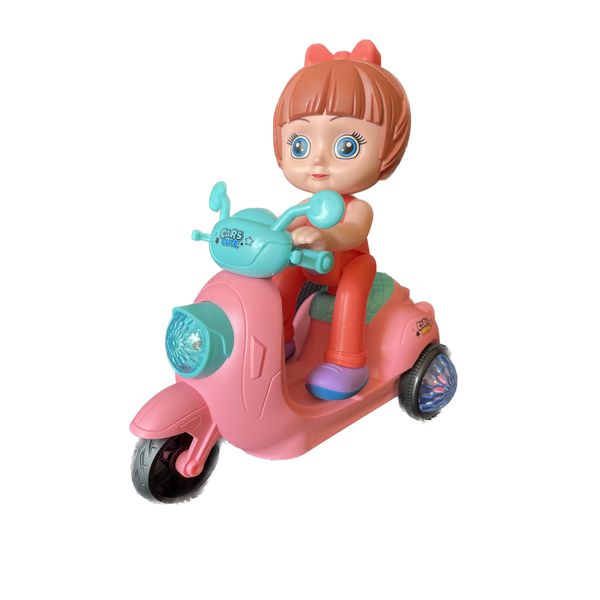 Toy Stunt Motorcycle 1:18 in scale 360 Rotate Wheelie &amp; Coiling Amazing