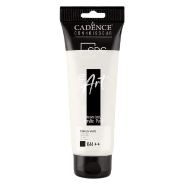 Cadence Pro Heavy Body Acrylic 120ml Titanium White