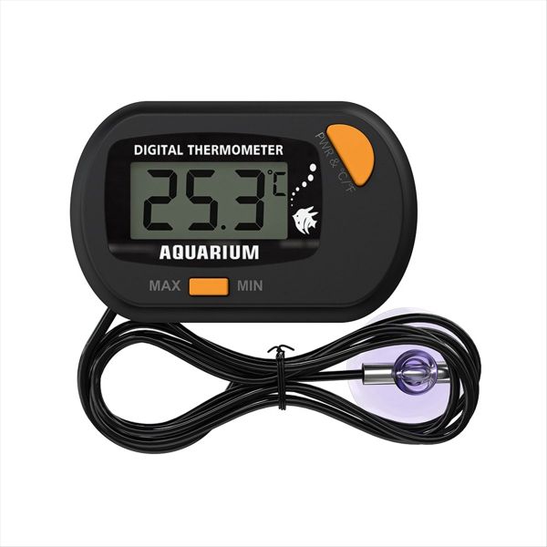 -50 - 70 Digital Aquarium Fish Tank Thermometer with Suction Cup