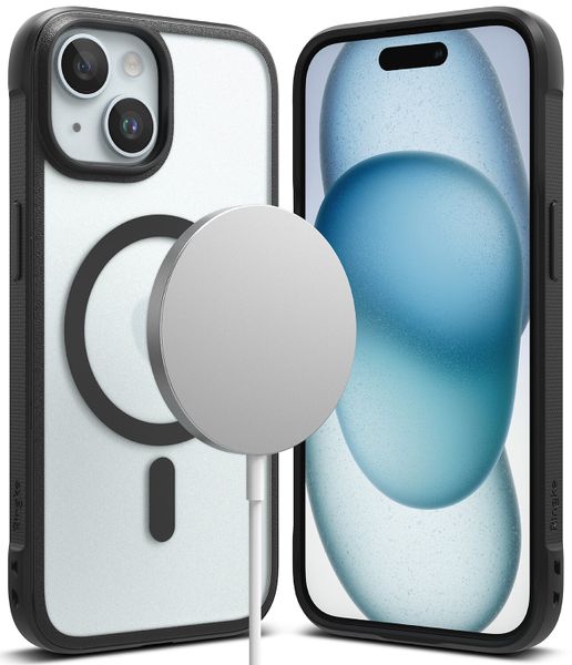 Fusion for iPhone 15 MagSafe Accessories Case - Bold Black