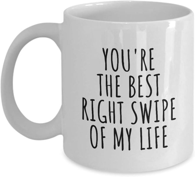 You're the best right swipe of my life - Valentines - Relationship mug