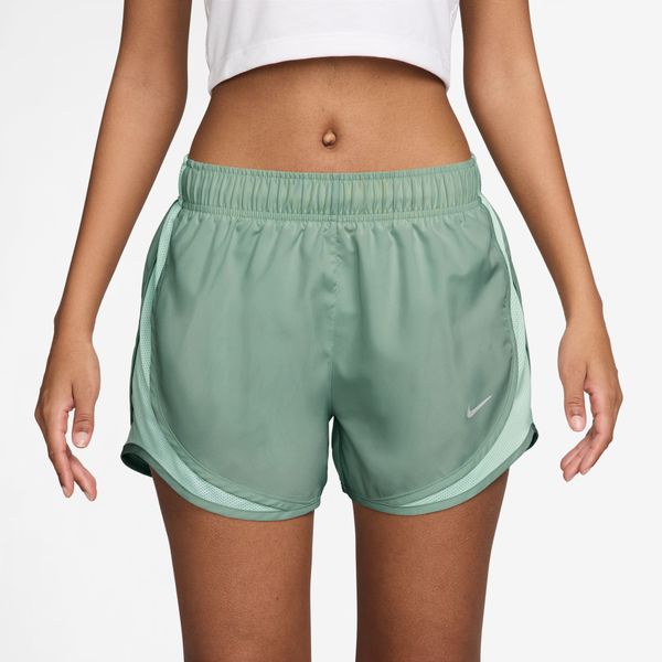 Nike Women's Tempo Dri-FIT Mid-Rise Brief-Lined Running Shorts - Steam