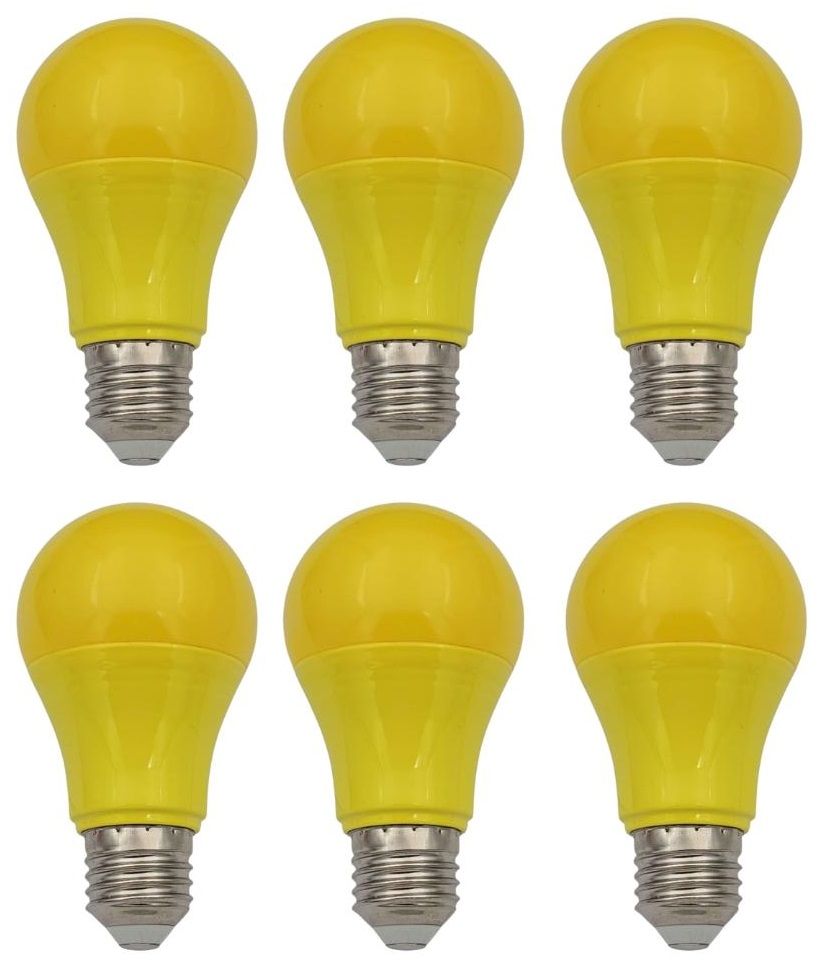 Hello, Today E27 LED 5W Color Light Bulb - 6 Pack
