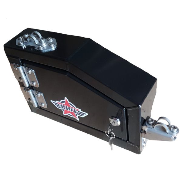 Riot Gear - Side Pannier Toolbox (Black) - BMW R1200gsa Oc