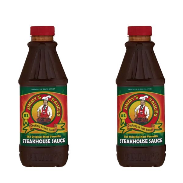 Jimmy's Sauces Steakhouse Marinade - 2 x 750ml