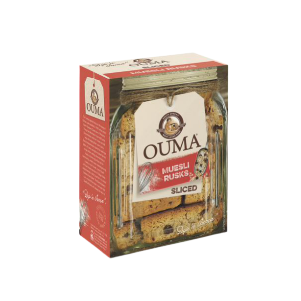 Ouma- Muesli Sliced Rusks 450g x 6