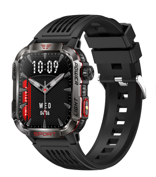HT29 Smart Watch Heart Rate Health Monitor GPS Tracker AI Voice Assistant