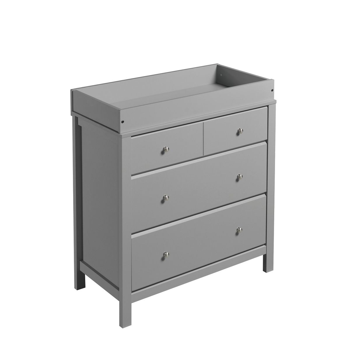 Linx Baby Crescent 3 Drawer Chest of Drawers Light Grey Shop Today. Get it Tomorrow