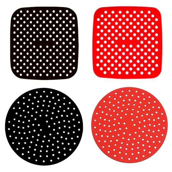 4 Piece Air Fryer Silicone Mat Kitchen Accessories Nonstick Baking Mat