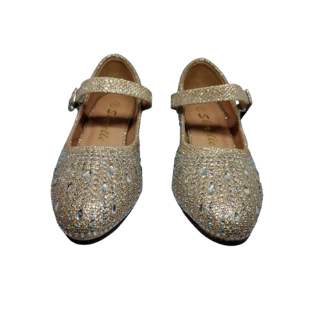 Girls champagne shoes on sale