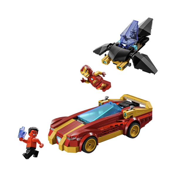 LEGO 76310 Iron Man Car &amp; Black Panther vs. Red Hulk