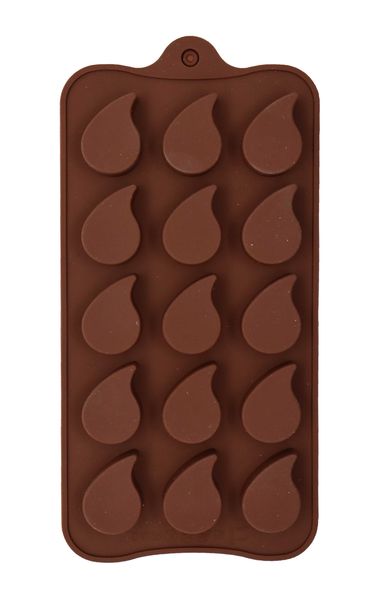 Silicone Chocolate Bar Mould - Drop Shape