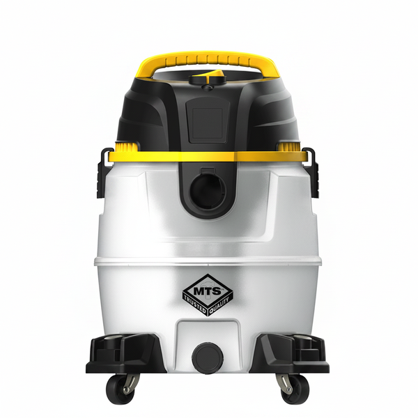 MTS 30L Wet &amp; Dry Vacuum Cleaner - 1200W Plastic Drum