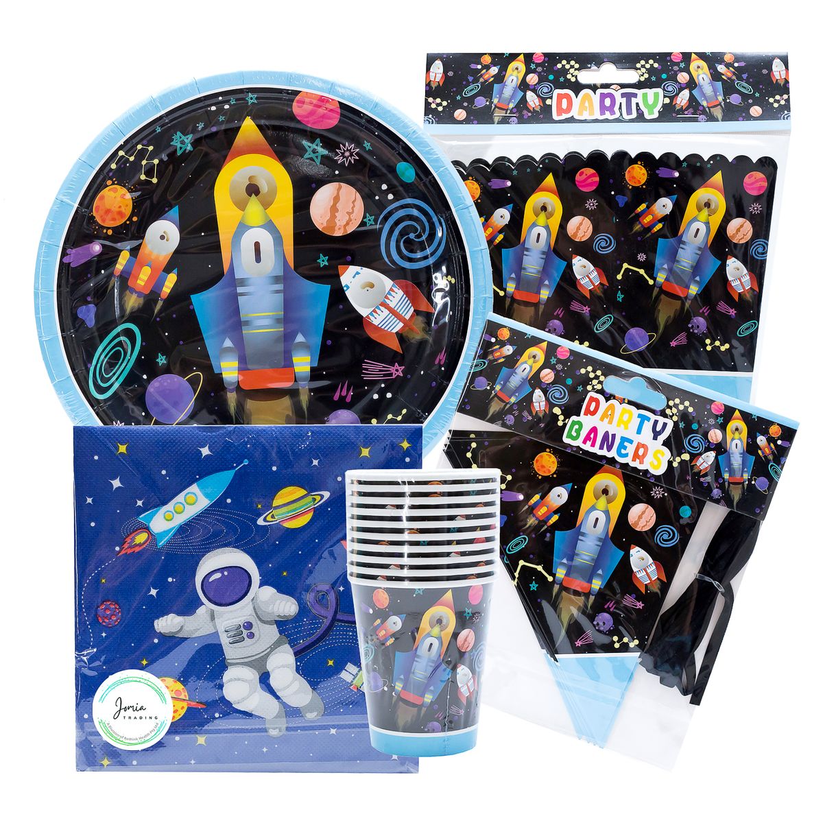 Astronaut/Space 5 Piece Party Box - 10 Invites | Shop Today. Get it ...