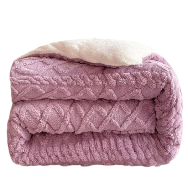 Geometric Sherpa Comforter Sets - 5 Piece