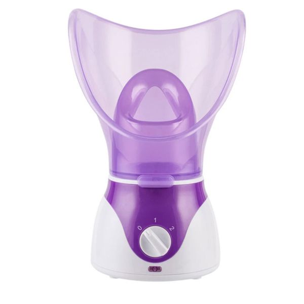 Facial Steamer Cleaner - Unclogs Pores - Portable - All Skin Types - Purple