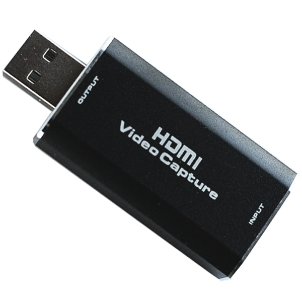 HDMI Video Capture Adapter - HDMI Female Input to Male USB Output Device