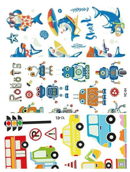 Kids Tattoos Mixed Luminous Pack - No turning back!