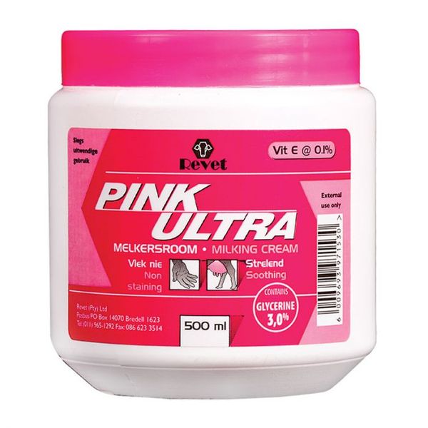 Revet - Milking Cream Pink Ultra 500ml - 12 Pack